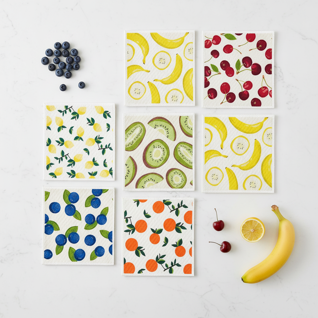 Swedish Dishcloths Fruit Lifestyle