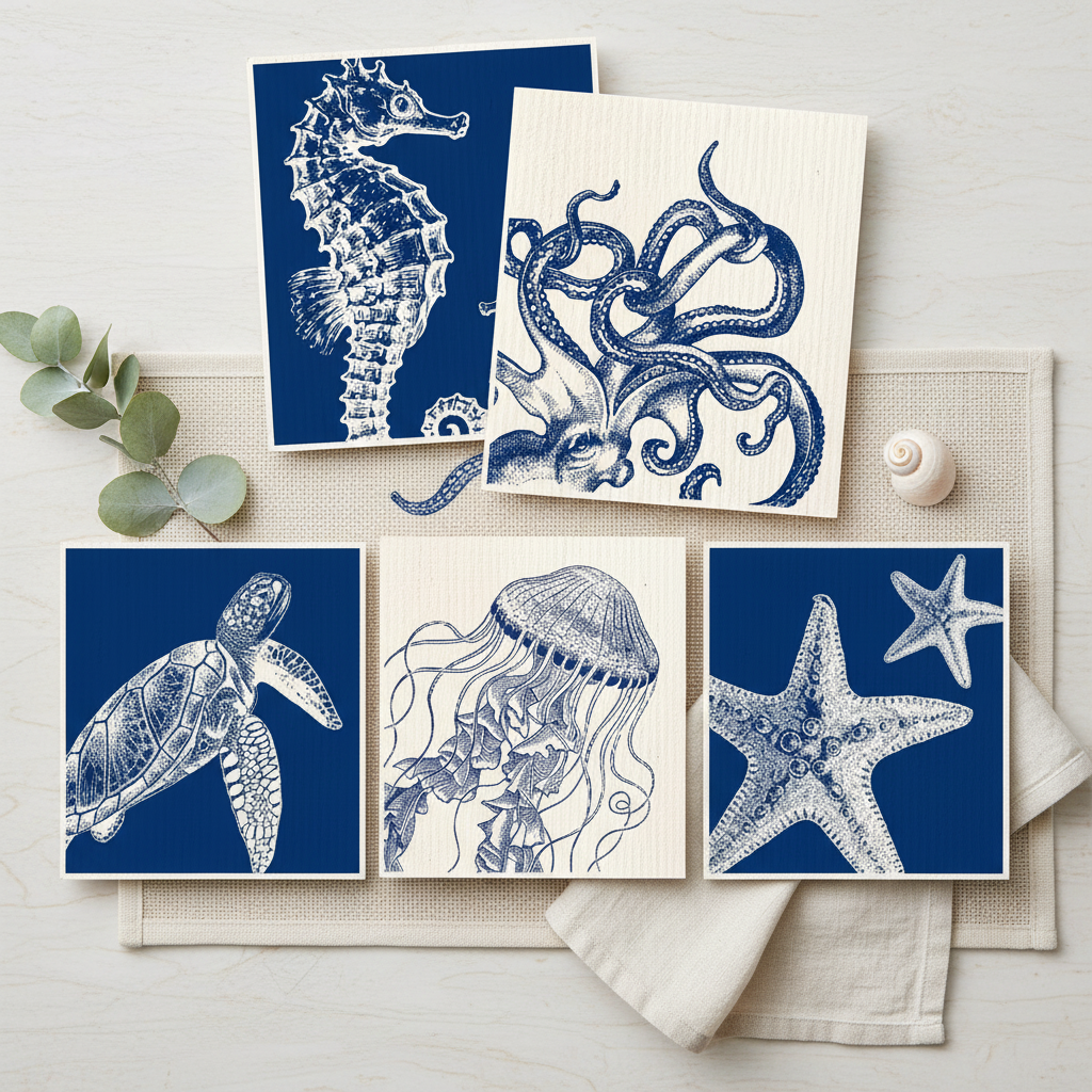 Swedish Dishcloths Nautical Lifestyle